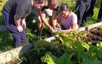 De visita a la Huerta Agroecológica del CIC Zagala