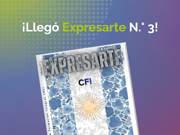 Ya está disponible la edición N.° 3 de Expresarte, la revista del CFI